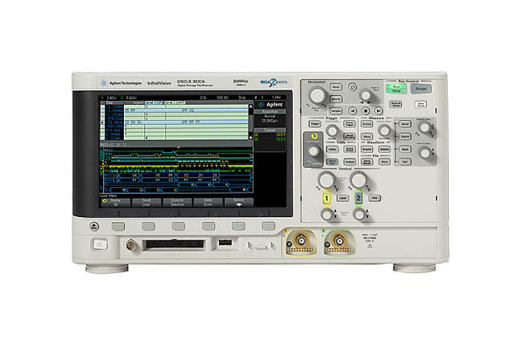 DSOX3102A - Осциллограф, 1 ГГц, 5 Гвыб/с, 2 канала