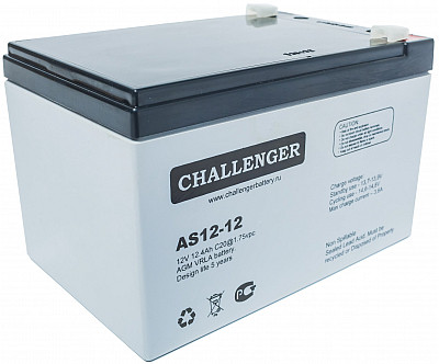 Аккумуляторная батарея CHALLENGER AS12-12 - фото 1 - id-p71501143