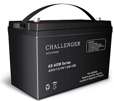 Аккумуляторная батарея CHALLENGER AS12-7.2, фото 2