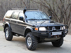 Mitsubishi Pajero Sport и Challenger с 1996 года по 2008 год шноркель - RIDEPRO 4X4