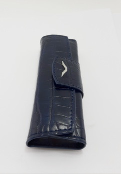 Чехол для Верту Vertu Signature S Design, Горизонтальный Синий Крокодиловая кожа - фото 3 - id-p71501695