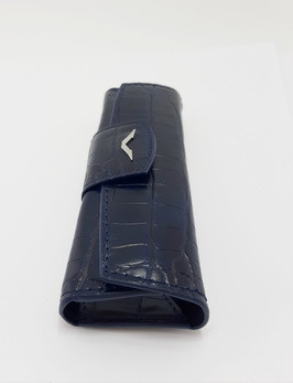 Чехол для Верту Vertu Signature S Design, Горизонтальный Синий Крокодиловая кожа - фото 4 - id-p71501695