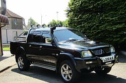 Mitsubishi L200 с 1996 года по 2004 год шноркель - RIDEPRO 4X4