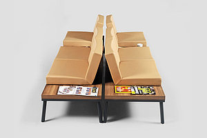 Скамья для зон ожидания