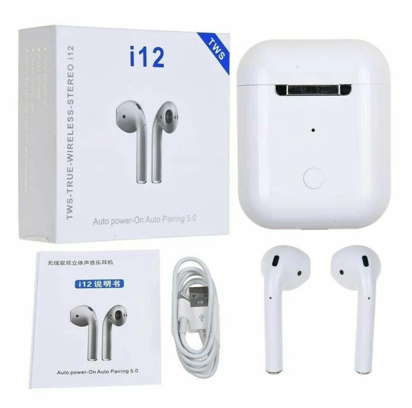 Беспроводные Наушники Airpods i12 - TWS Bluetooth 5.0 (id 71504305)