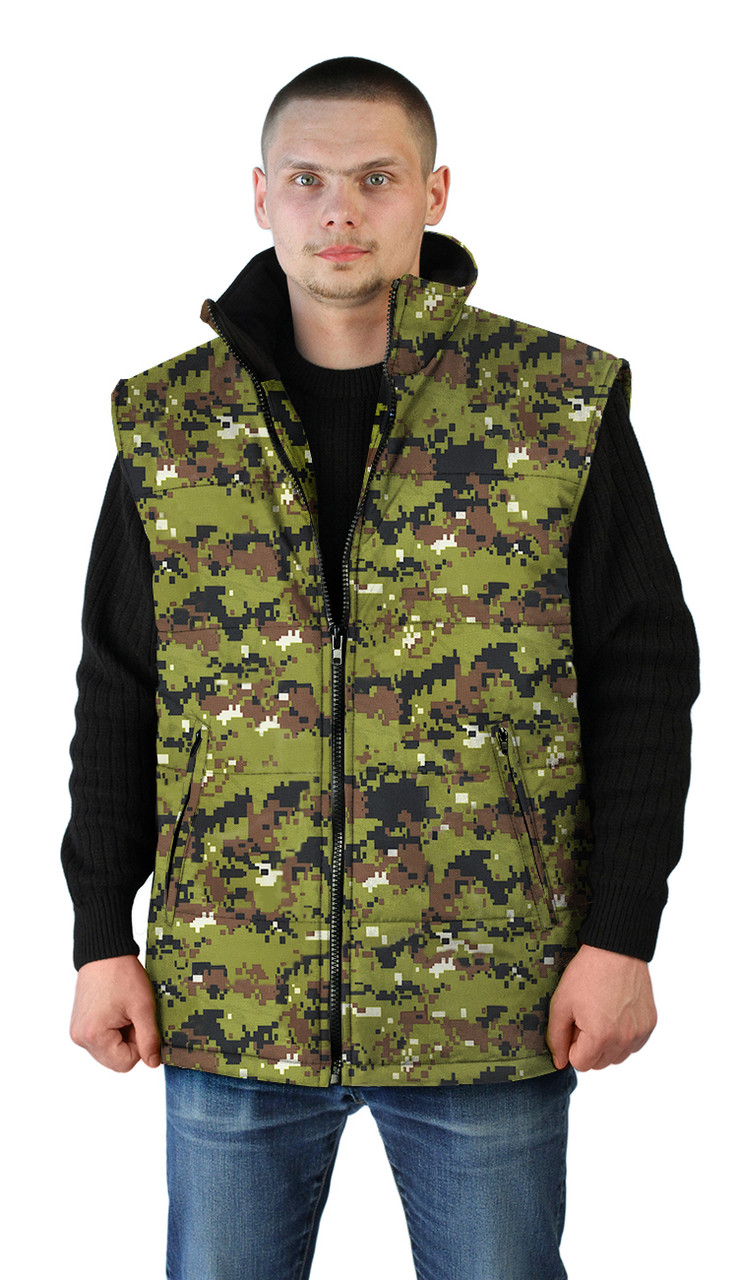 Мужской жилет утепленный КМФ цифра нато Nordwig-Rapid