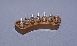 8642А-00 Клемма для муфт на 7 контактов (клемма семиштырная)