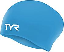 Шапочка для плавания (для длинных волос) TYR Long Hair Wrinkle Free Silicone Cap 420