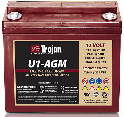 Аккумуляторная батарея TROJAN U1-AGM