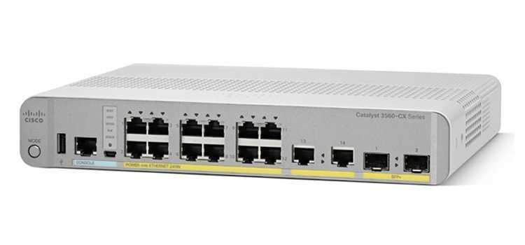 Коммутатор Cisco Catalyst 3560-CX 12 Port PoE IP Base, фото 2