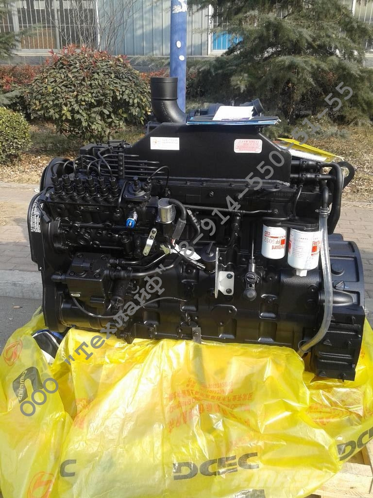 Двигатель Cummins 6CTA8.3-C215 Евро-2 на фронтальный погрузчик XGMA XG955H, грейдер XCMG GR215, фото 1