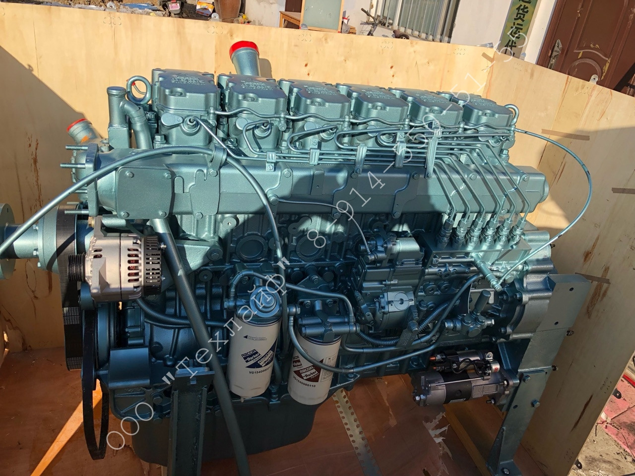 Двигатель Sinotruk D12.42-20 для HOWO A7 (Евро-2), фото 1