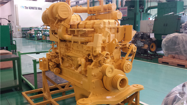 Двигатель Komatsu SAA6D170E-3 для колёсного бульдозера WD600-3, экскаватора РС1250-7