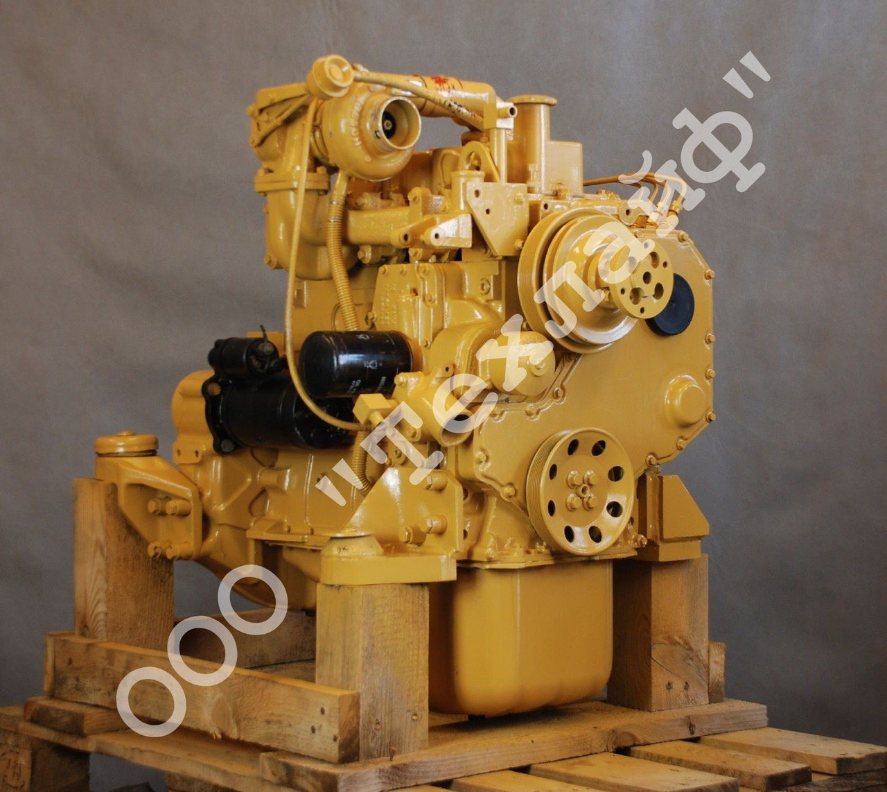 Двигатель Komatsu 4D102E-1 (Cummins 4B3.9) на BR100R-1, BR100J-1, BR100JG-1, BR100RG-1