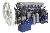 Двигатель Weichai WP13.480E40 для автокрана QZ160K