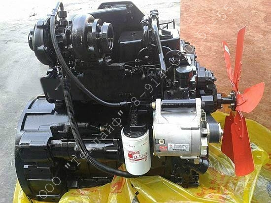 Двигатель Cummins 4BTA3.9-C125 для грузовой и строительной техники, фото 1