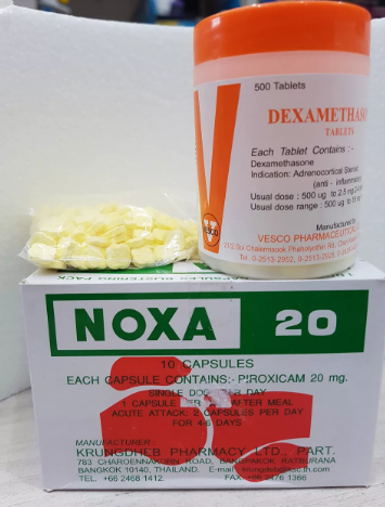 Noxa 20 (240 капсул) + 500шт жёлтые таблетки ( Dexamethasone )
