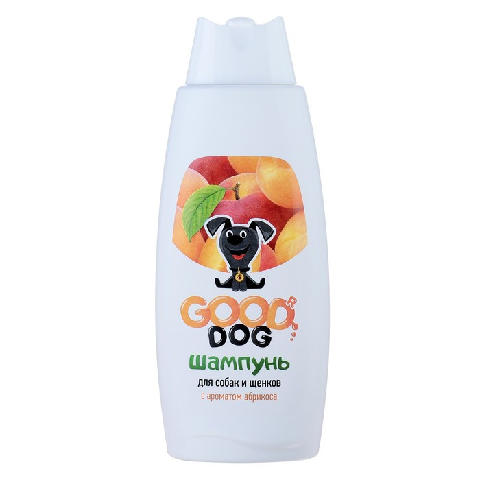 Шампунь Good Dog для собак и щенков с ароматом абрикоса