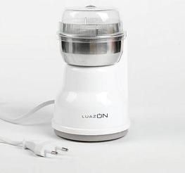 Кофемолка LuazON LMR-05, 160Вт, белый, металлическая чаша 50г 2