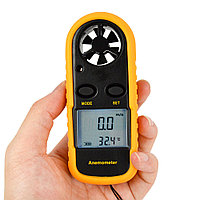 Анемометр измеритель скорости ветра цифровой