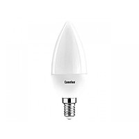 Camelion LED7-C35/830/E14 лампа светодиодная 7Вт, Тип колбы C35, Цвет. температура 3000К, теплый