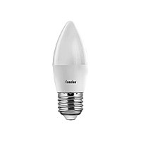 Camelion LED7-C35/830/E27 лампа светодиодная 7Вт, Тип колбы C35, Цвет. температура 3000К, теплый