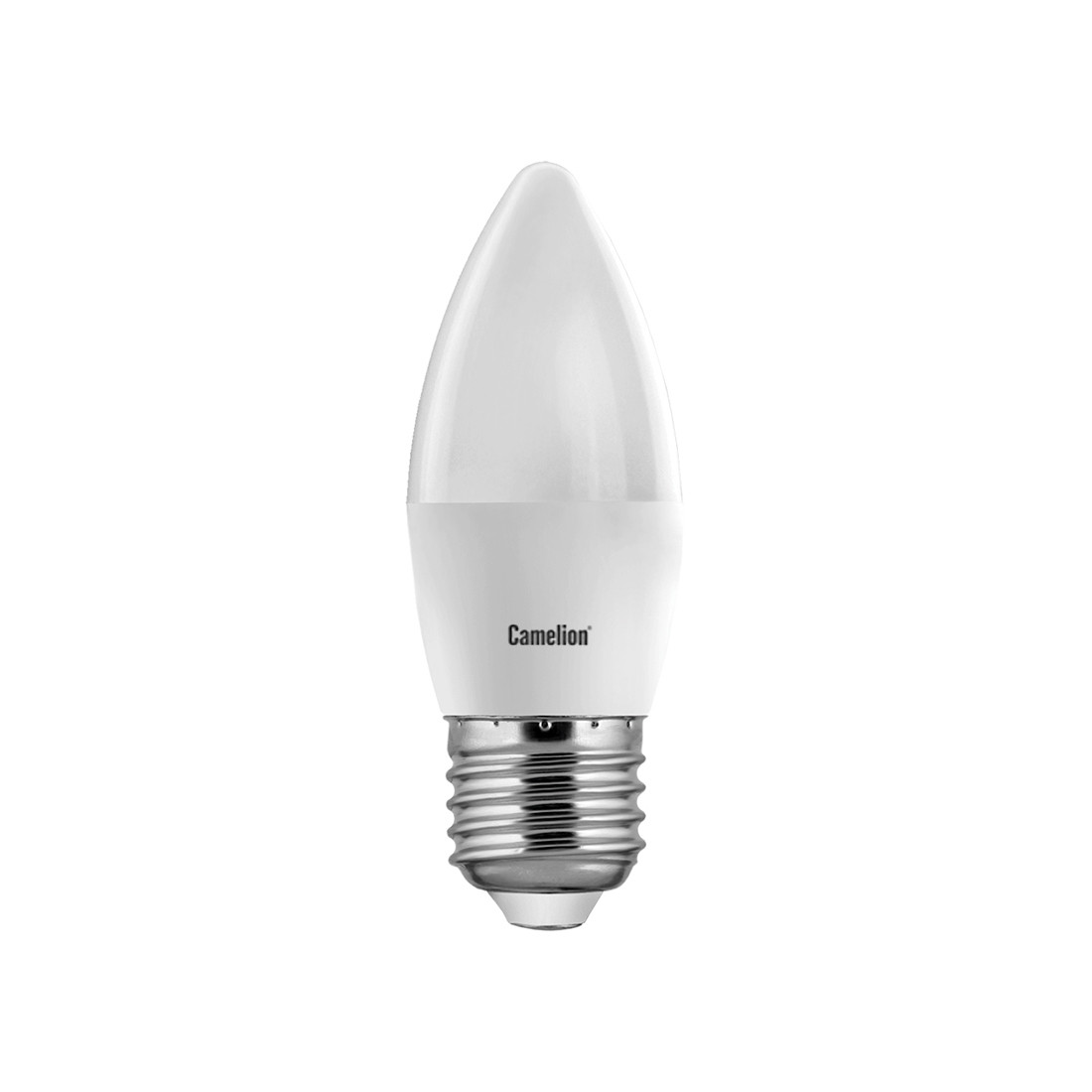 Camelion LED7-C35/865/E27 лампа светодиодная 7Вт, Тип колбы C35, Цвет. температура 6500К, дневной