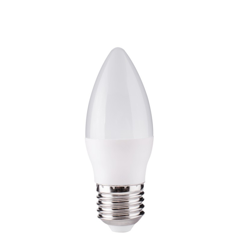 Лампа LED C37 "Свеча" 7w 230v 6500K E27 - фото 2 - id-p71555436