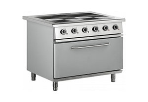 Плита с 4 конфорками и духовым шкафом