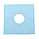 Салфетки для массажного стола голубые с отверстием 50шт/уп 40×40 см SMS Чистовье 609, фото 2
