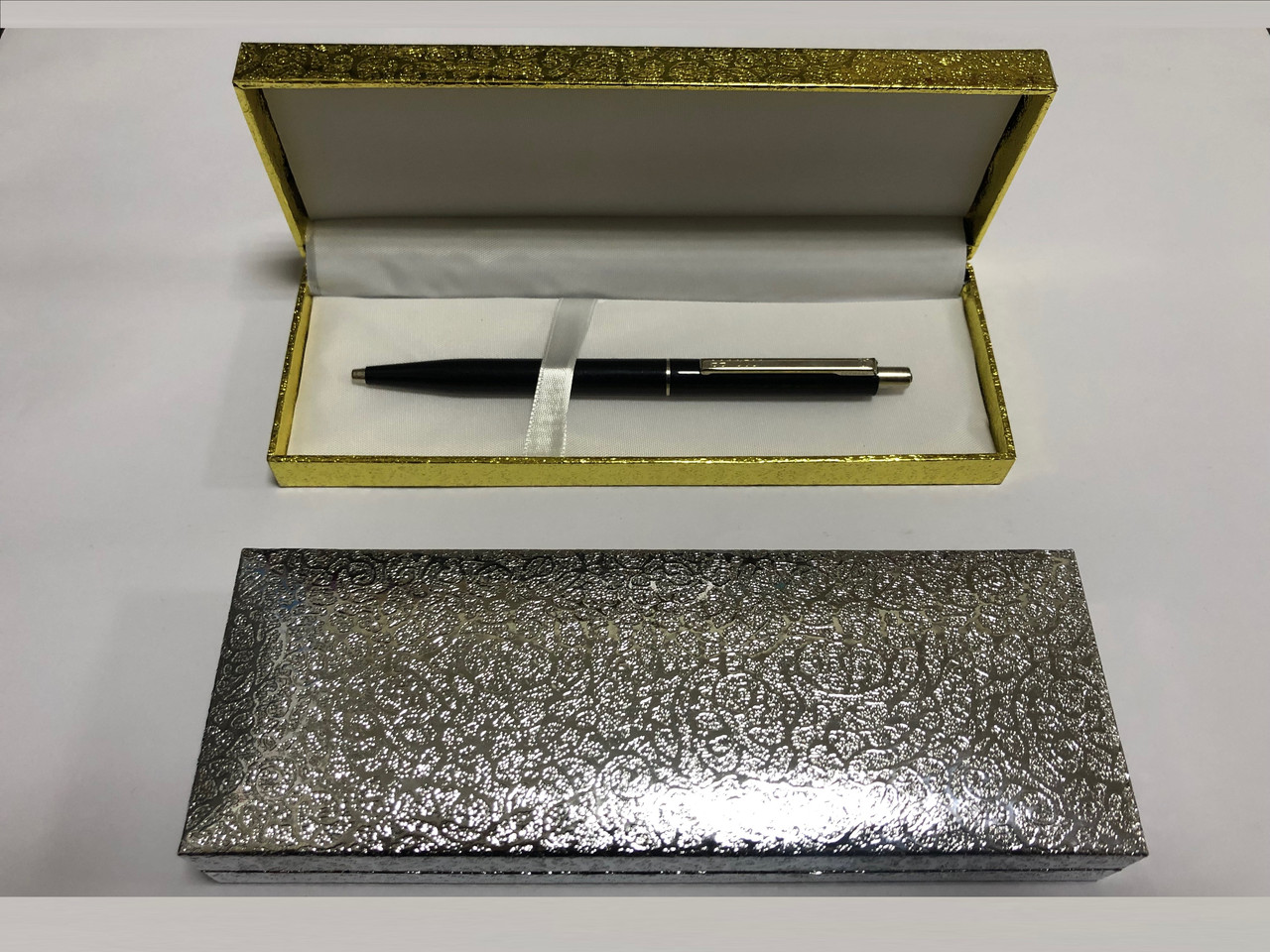 Коробка пенал для ручки (серебро) - фото 1 - id-p71561537