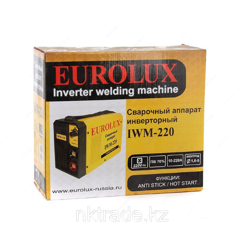 Сварочный аппарат EUROLUX IWM220 - фото 9 - id-p71562243