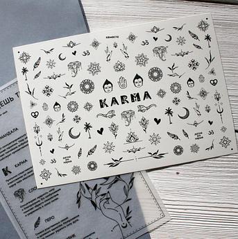 Набор слайдеров RockNail Nail Tattoo Karma, фото 2