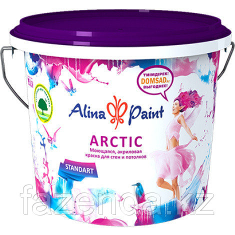 Водоэмульсия Arctic 7 кг моющаяся - фото 1 - id-p71563237