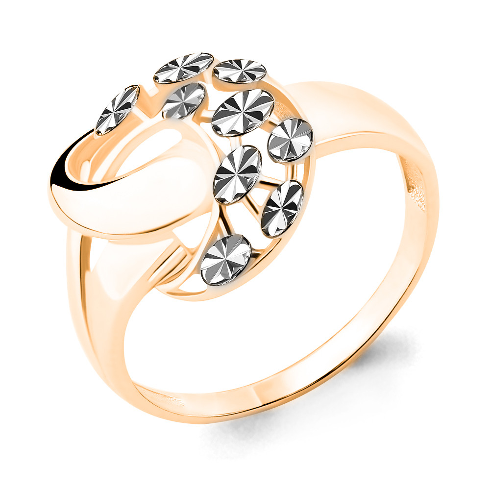 Серебряное кольцо AQUAMARINE (#654686)