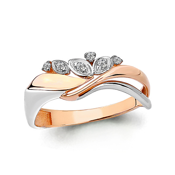 Серебряное кольцо с фианитом AQUAMARINE (#712108)
