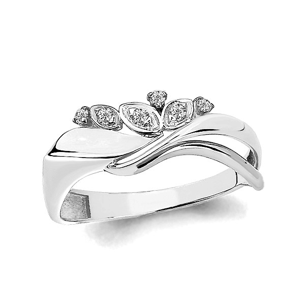 Серебряное кольцо с фианитом AQUAMARINE (#711481)