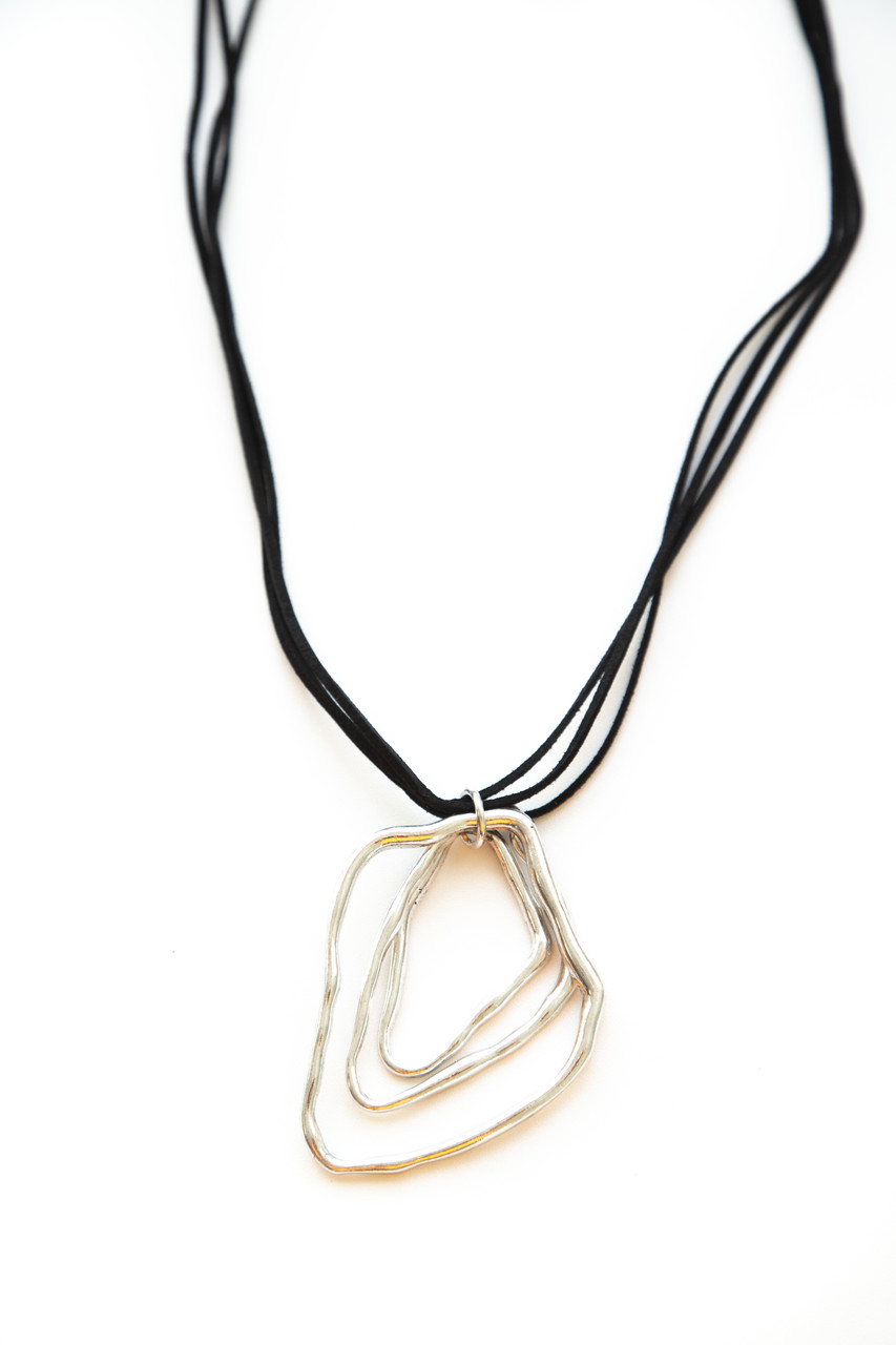 Массивные Колье из веревки и шнура Brosh Jewellery (золото)