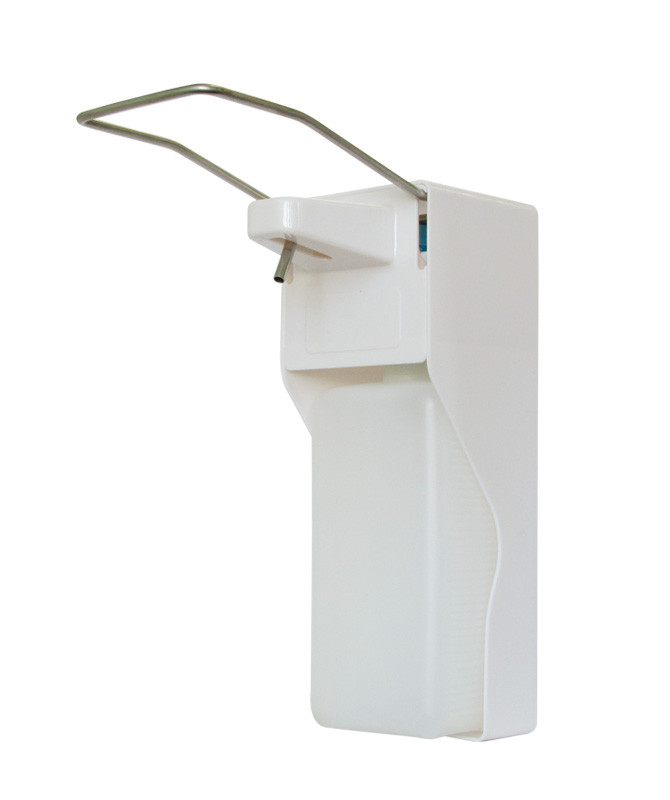 Дозатор локтевой (Диспенсопак) А-259 настенный  (нержавеющая сталь)