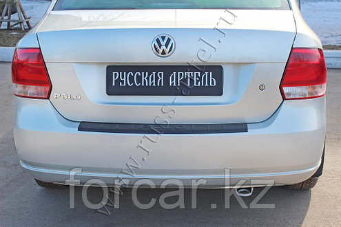 Накладка на задний бампер Volkswagen Polo V 2009-, фото 2