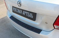Накладка на задний бампер Volkswagen Polo V 2009-, фото 2
