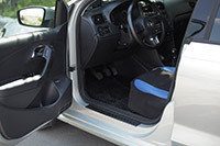 Накладки на внутренние пороги дверей Volkswagen Polo V 2009-, фото 2