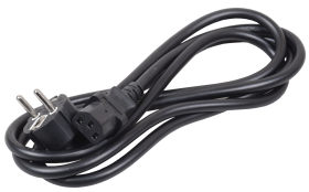 ITK PC-C13D-2M Кабель электропитания PDU 3х1,5мм2 2м с разъёмами С13-DIN49441 (нем. станд.)