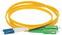 ITK FPC09-SCA-LCA-C2L-20M Оптический коммутационный переходной шнур (патч-корд), SM, 9/125 (OS2), SC/APC-LC/APC, (Duplex), 20м