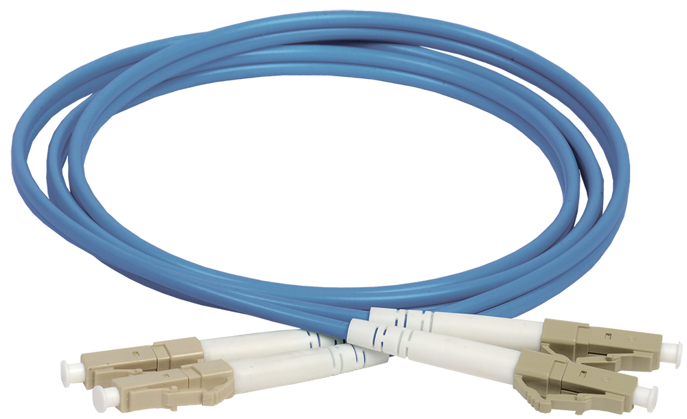 ITK FPC5004-LCU-LCU-C2L-25M Оптический коммутационный соединительный шнур (патч-корд), MM, 50/125 (OM4), LC/UPC-LC/UPC, (Duplex), 25м