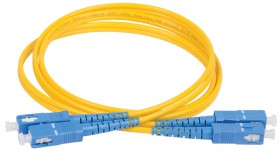 ITK FPC09-SCU-SCU-C2L-2M  Оптический коммутационный соединительный шнур (патч-корд), SM, 9/125 (OS2), SC/UPC-SC/UPC, (Duplex), 2м