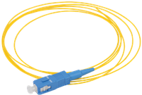 ITK FPT09-SCU-C1L-1M5 Оптический коммутационный монтажный шнур (пигтеил), (SM), 9/125 (OS2), SC/UPC, LSZH, 1,5м