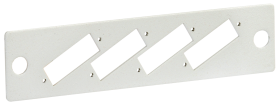 ITK FOBX-P8-SCDX Панель для 4-ех оптических адаптеров (SC-Duplex в 19" кросс) - фото 1 - id-p71574974