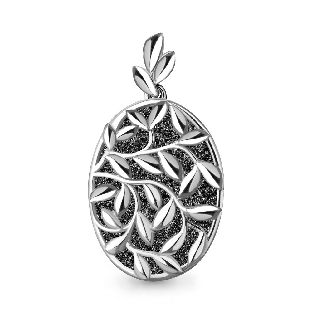 Серебряная подвеска AQUAMARINE #712438