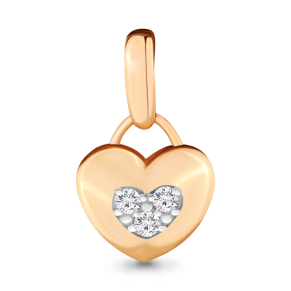 Серебряная подвеска с фианитом AQUAMARINE #706500